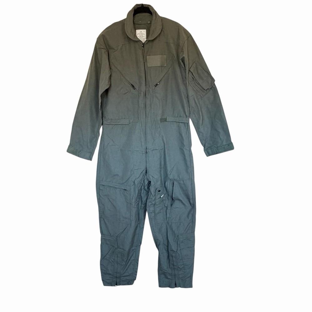 Military USGI Nomex CWU-27/P Flight Suit Flame Resistant Utility Coveralls 42R